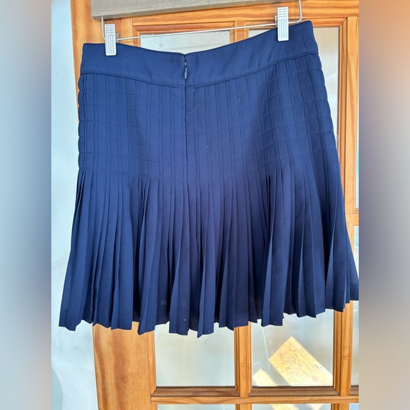 J. Crew Drop Waist Pleated mini skirt size 4 - Picture 5 of 10